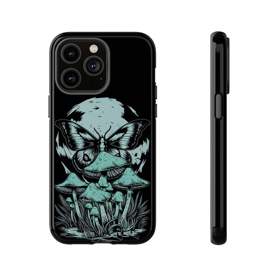 Dark Academia Tough Cases - Ethereal Butterfly and Moon Phone Case Printify iPhone 14 Pro Max Glossy