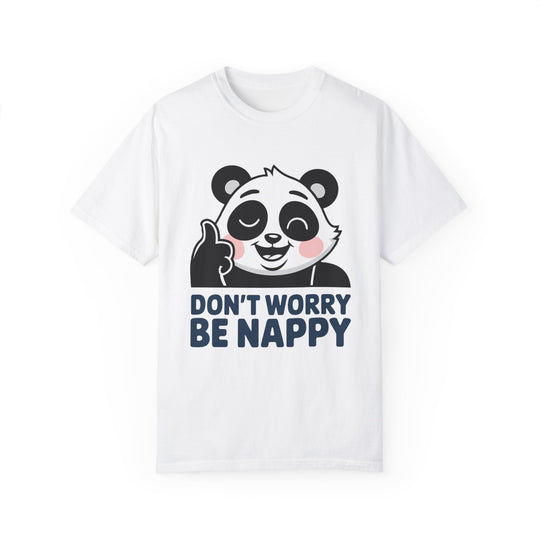 Panda Thumbs-Up T-shirt T-Shirt Printify White S