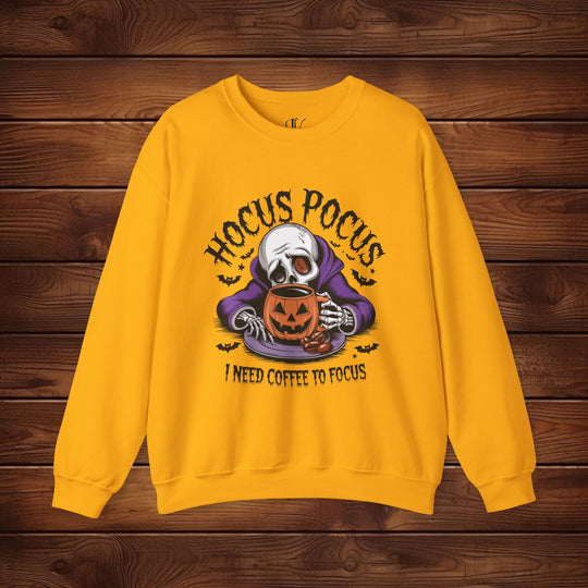 Hocus Pocus Coffee: Halloween Sweatshirt