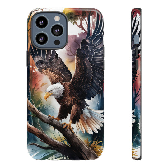 Eagle Tough Cases - Majestic Bald Eagle Patriotic Phone Case Printify iPhone 13 Pro Max Glossy