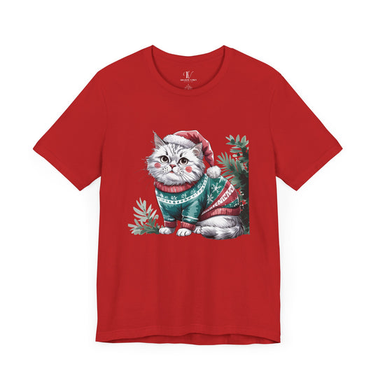 Christmas Cat Tee