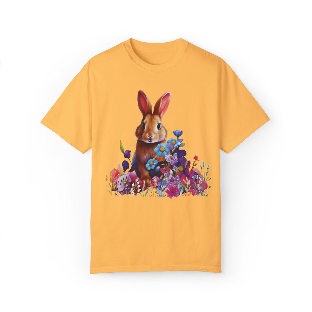 Bunny Springtime T-Shirt T-Shirt Printify Citrus S