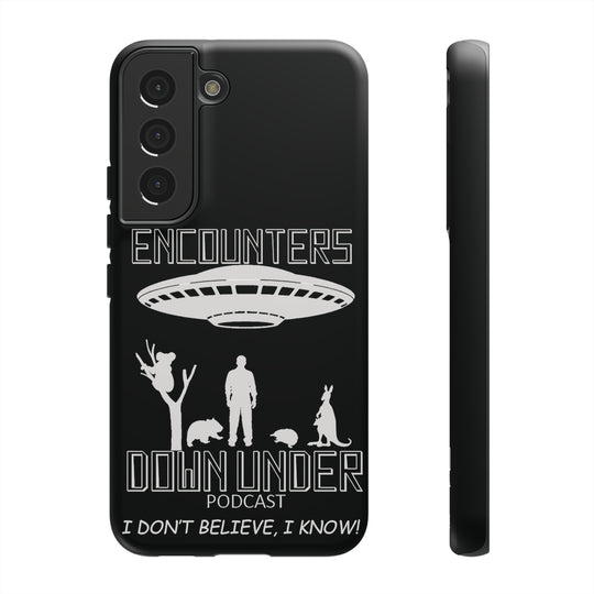 Encounters Down Under Podcast Tough Cases - Protect Your Tech Phone Case Samsung Galaxy S22 Matte 