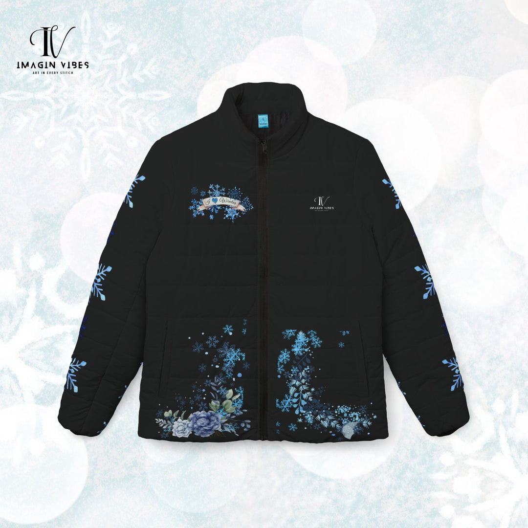 Snowflakes and Chill Puffer Jacket