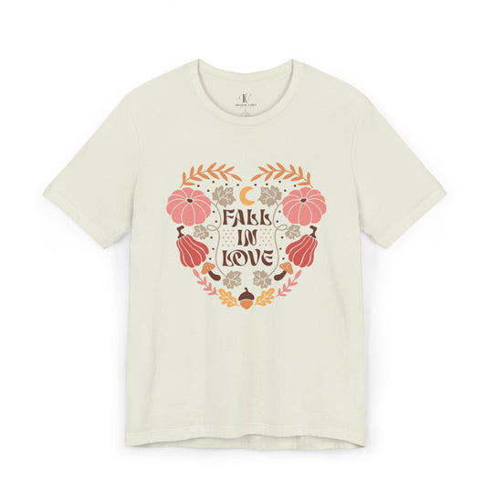 Fall in Love: Autumn Boho T-Shirt