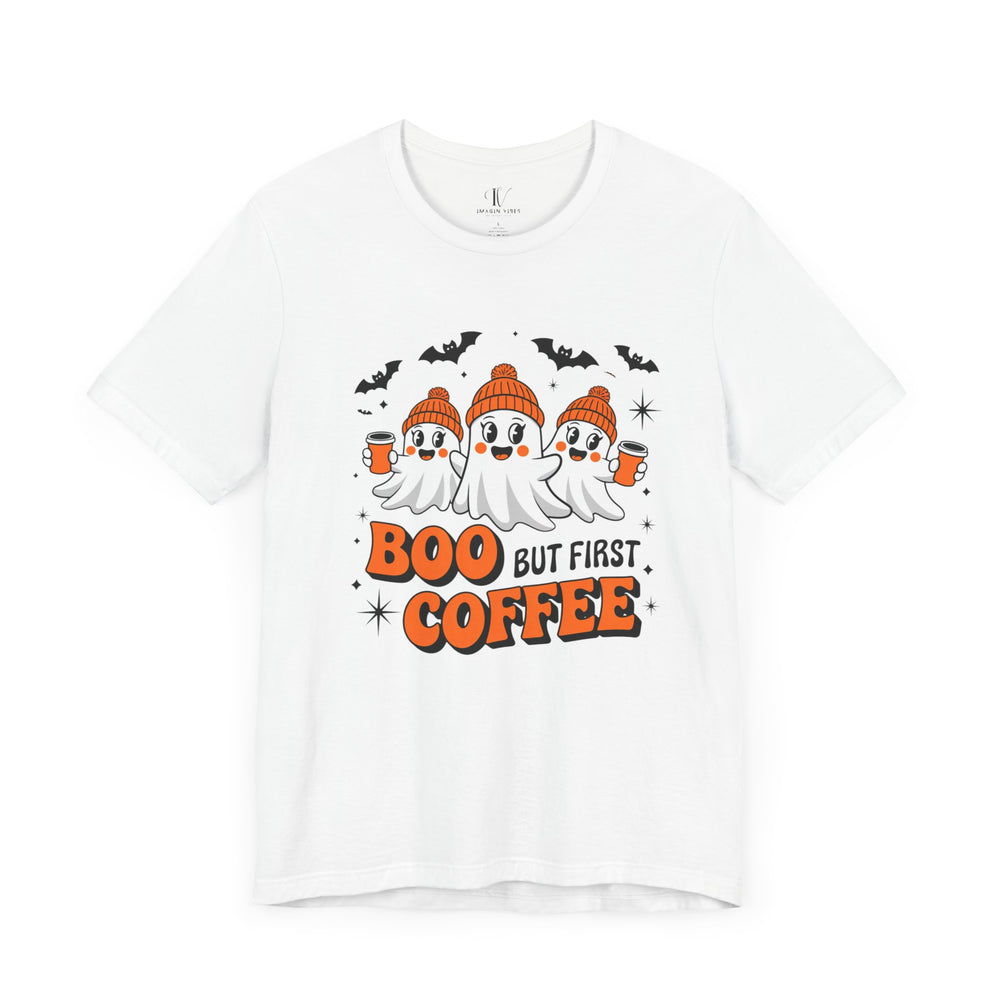 Halloween Tee - Boo but First Coffee