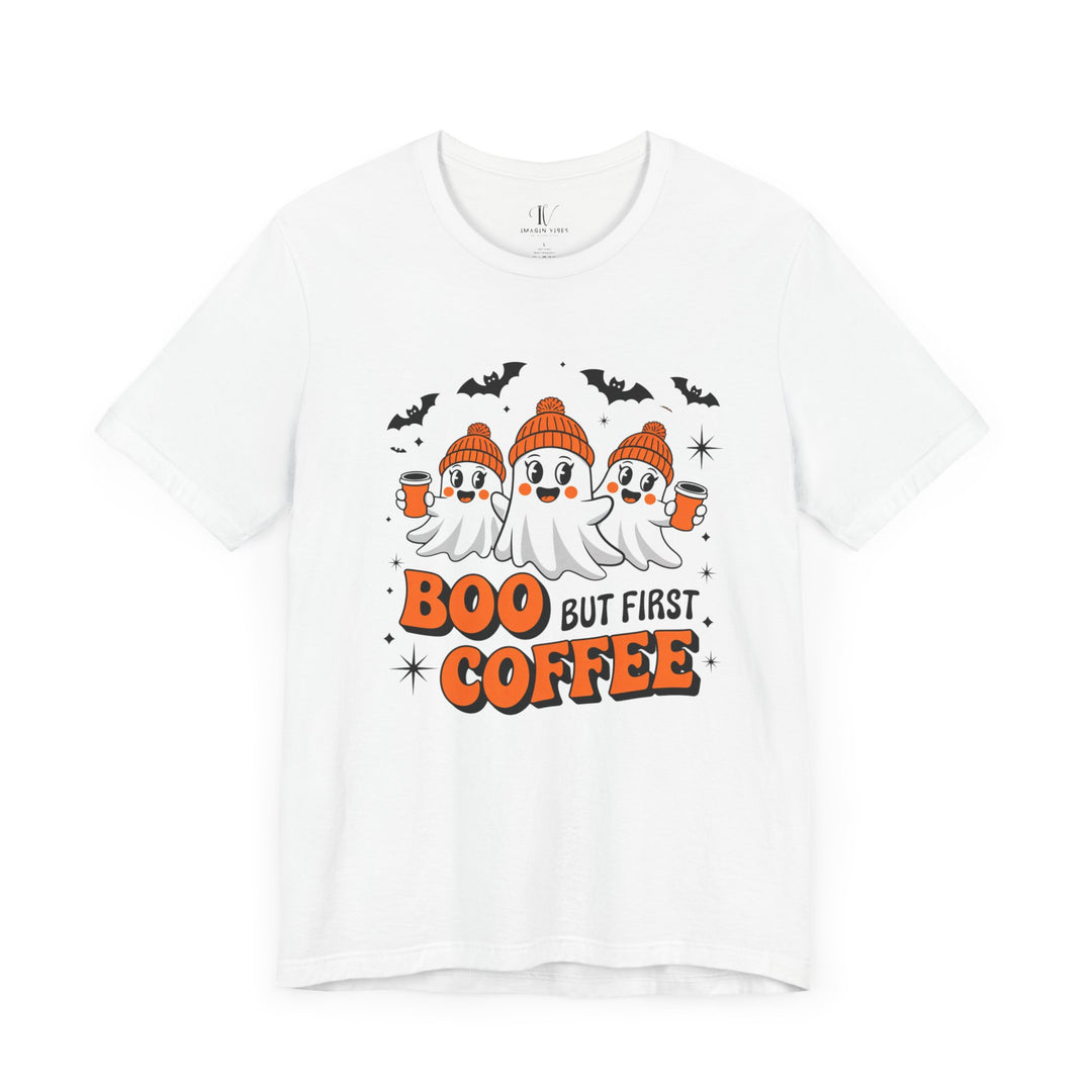 Halloween Tee - Boo but First Coffee