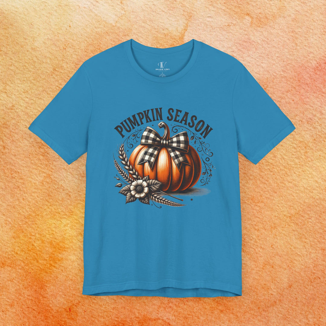 Pumpkin Season: Coquette Fall T-Shirt