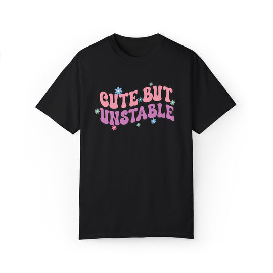 Cute But Unstable T-shirt T-Shirt Printify Black S