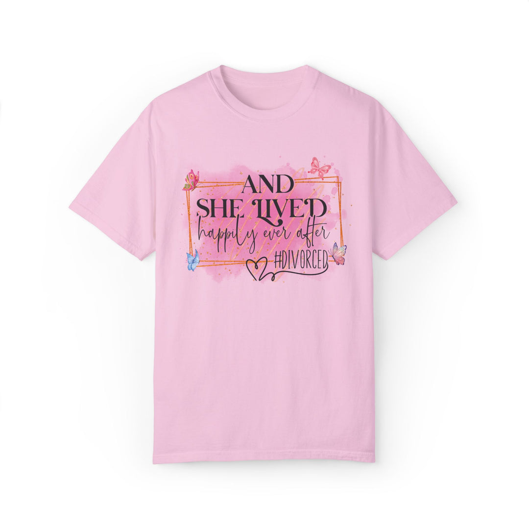 Empowering Divorcee T-shirt T-Shirt Printify Blossom S