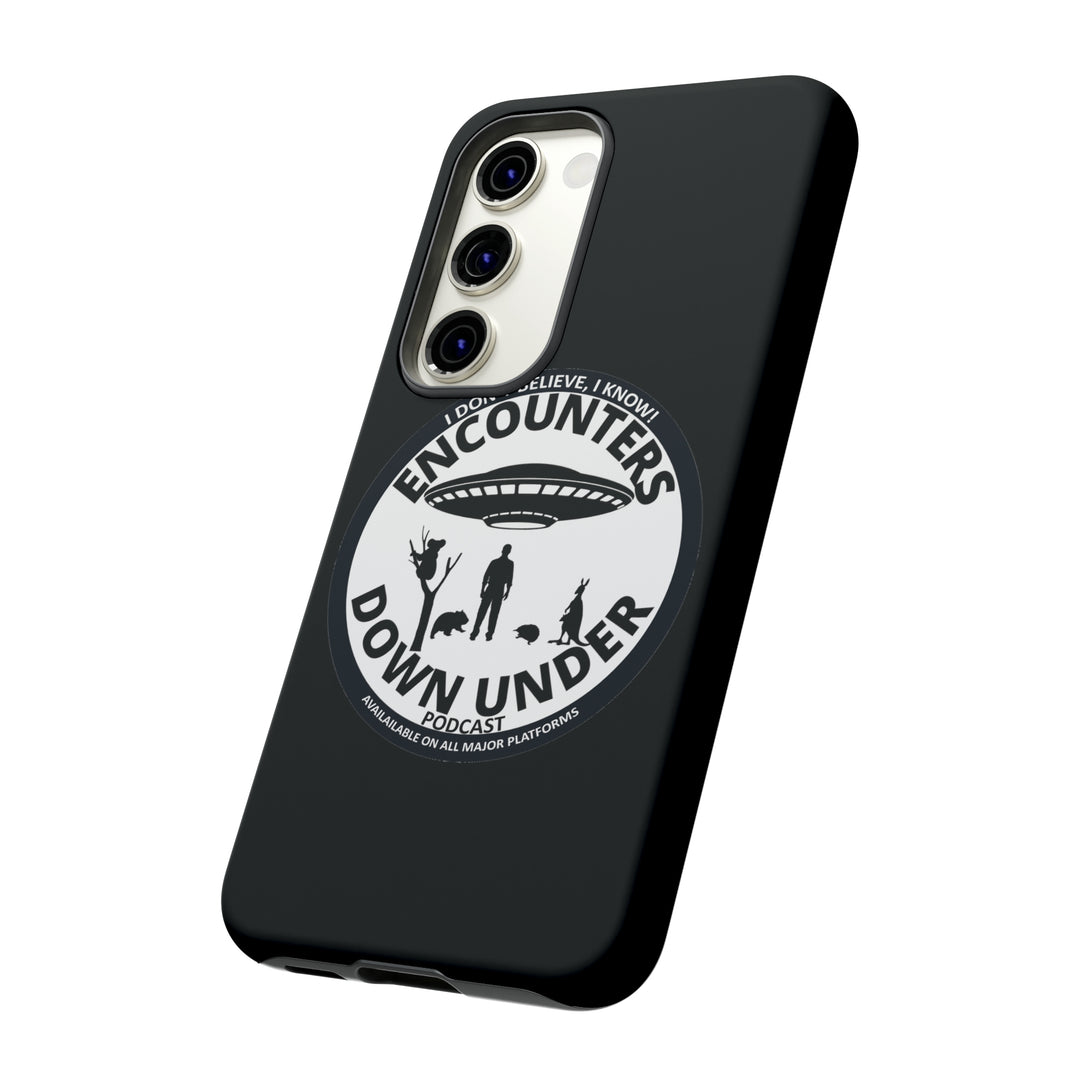 Encounters Down Under Podcast Tough Cases - Protect Your Tech with Podcast Swag Phone Case   