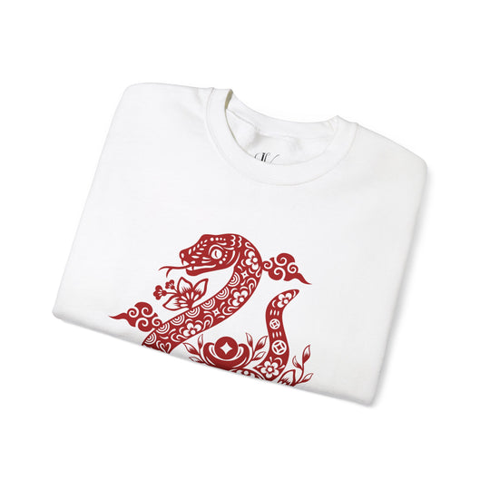 Year of the Snake Sweatshirt - Chinese Zodiac 2025 Sweatshirt Printify