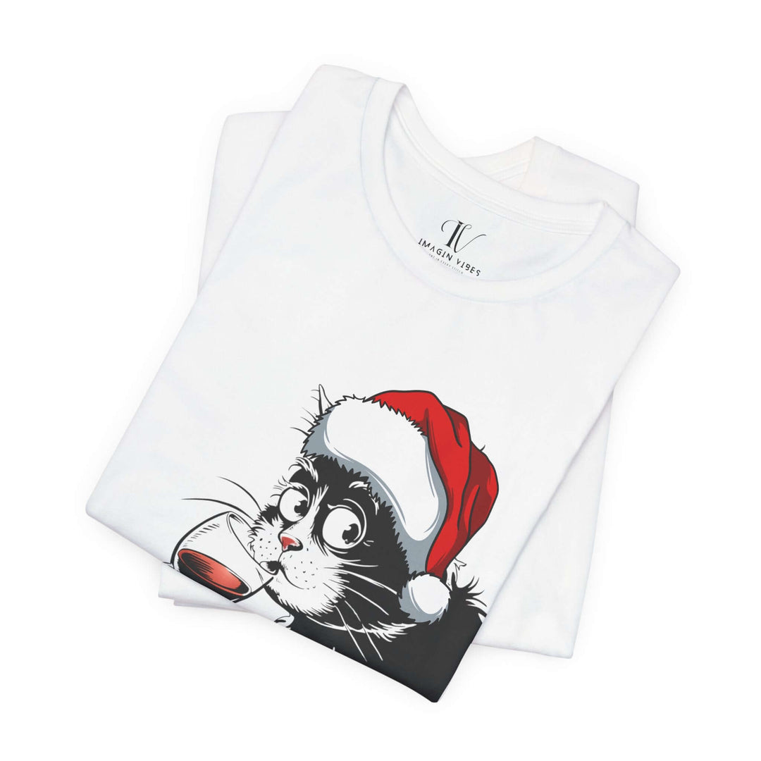 Cat Vine Christmas Tee