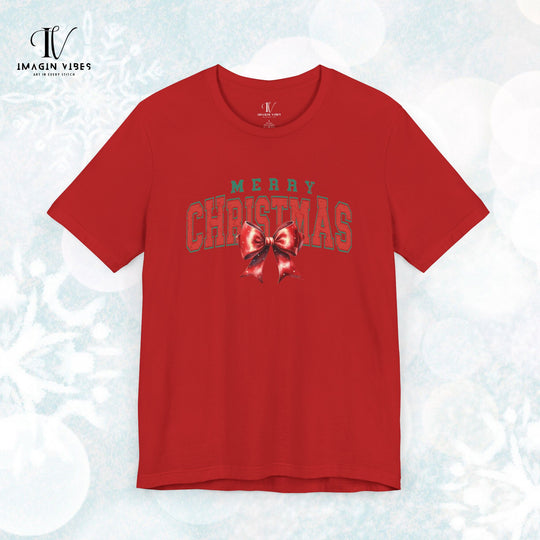 Coquette Merry Christmas Vintage T-Shirt