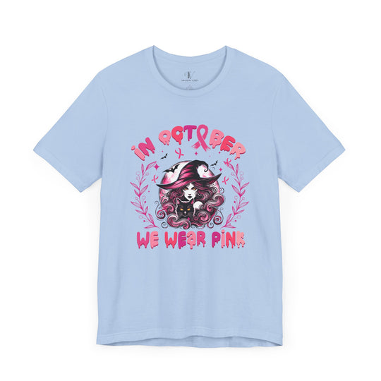 In October We Wear Pink Witch T-Shirt