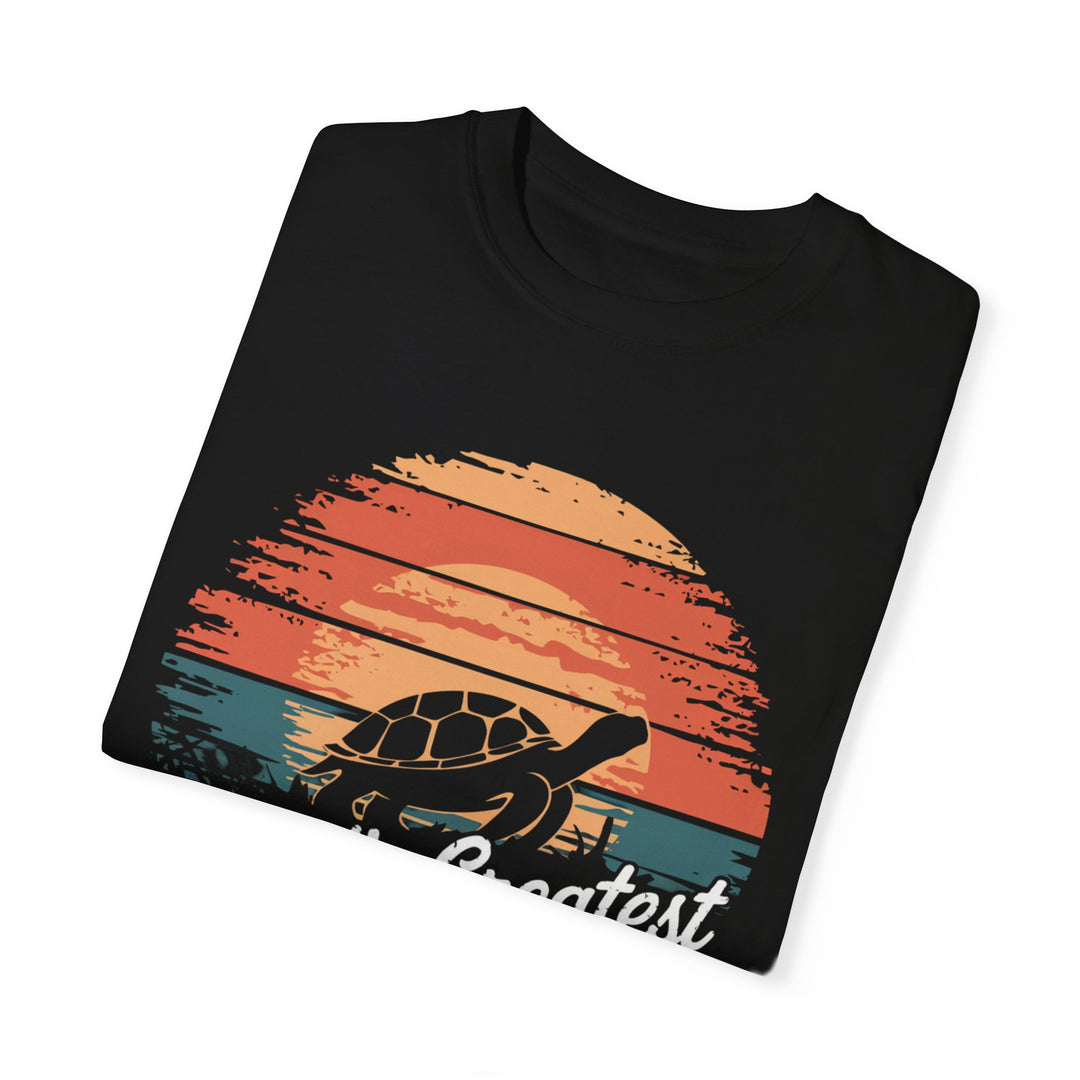 Turtle Sunset T-shirt T-Shirt Printify