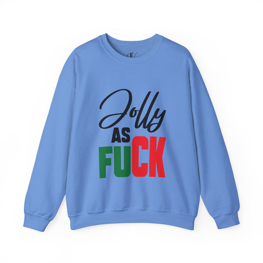 Crewneck Sweatshirt Holiday Jolly AF Christmas