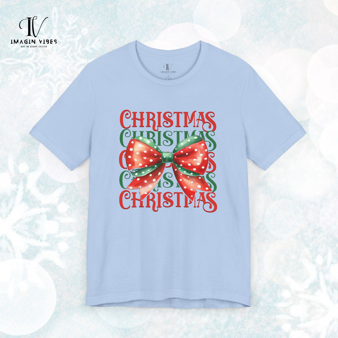 Christmas Bow Tee