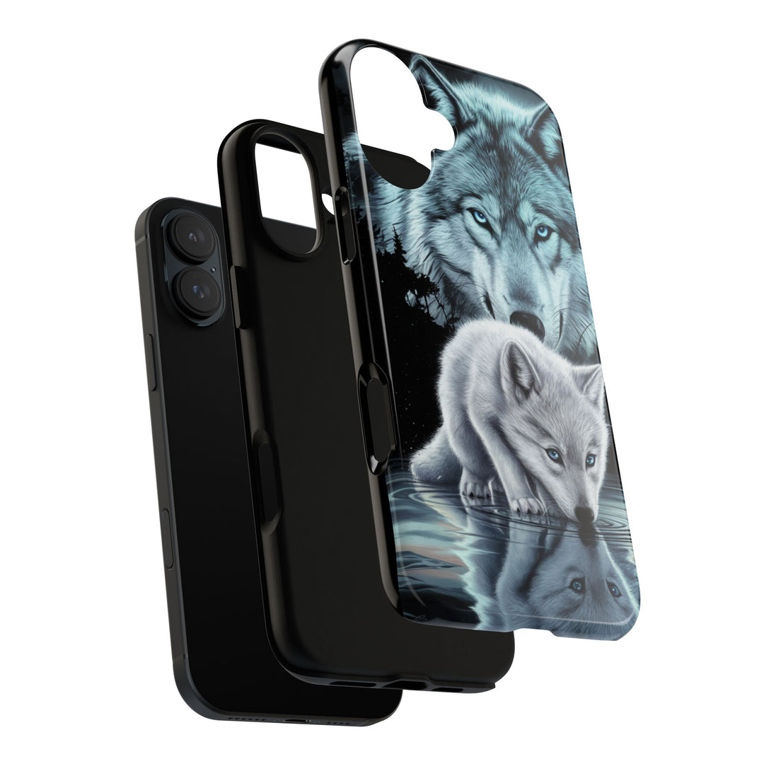 Wolf Tough Cases - Mystical Starry Night Dark Academia Phone Case Printify