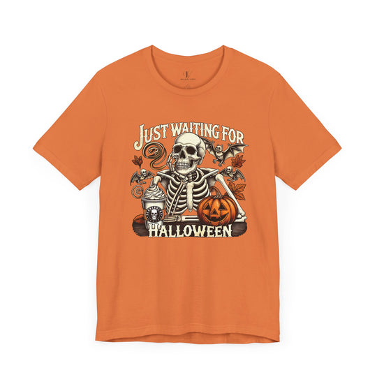 Skele-sip Tee - Just Waiting for Halloween