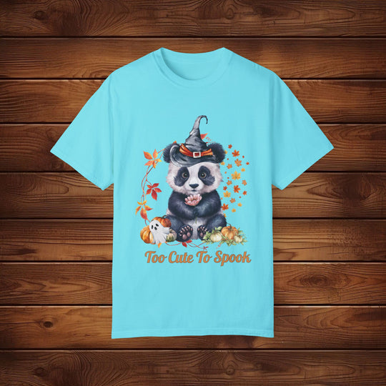 Too Cute to Spook: Panda Halloween T-Shirt