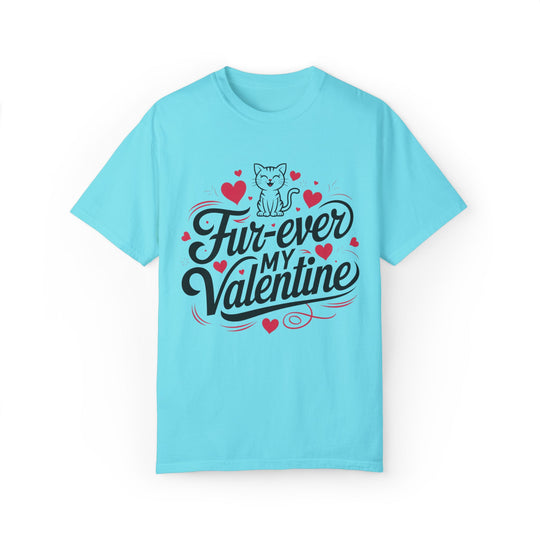 Cat Valentine T-shirt T-Shirt Printify Lagoon Blue S