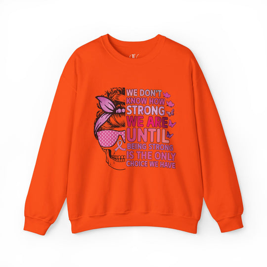 Breast Cancer Awareness Sweatshirt - Strength and Hope