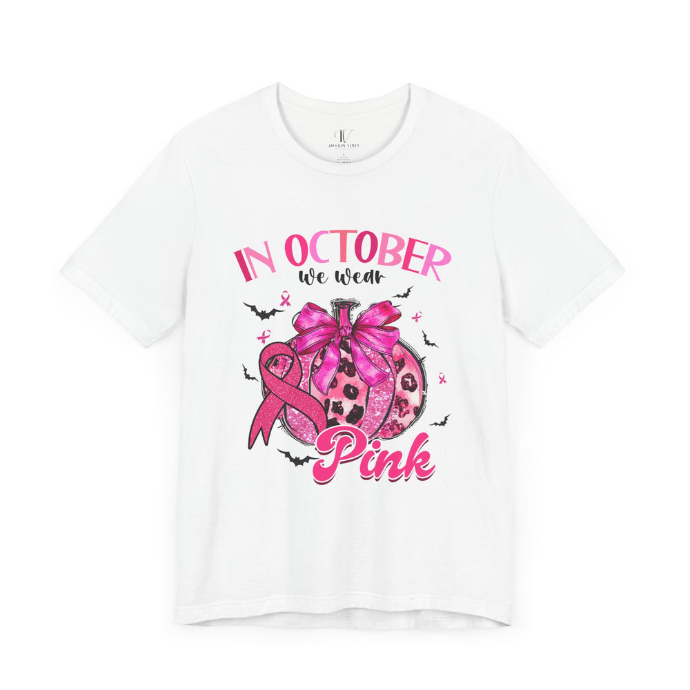 In October We Wear Pink Pumpkin T-Shirt