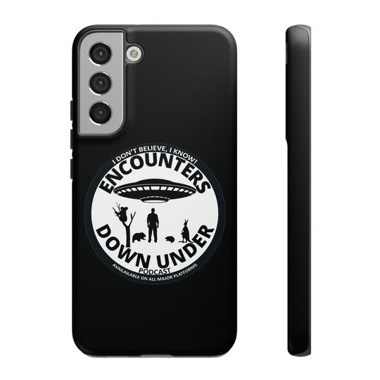 Encounters Down Under Podcast Tough Cases - Protect Your Tech with Podcast Swag Phone Case Samsung Galaxy S22 Plus Matte 