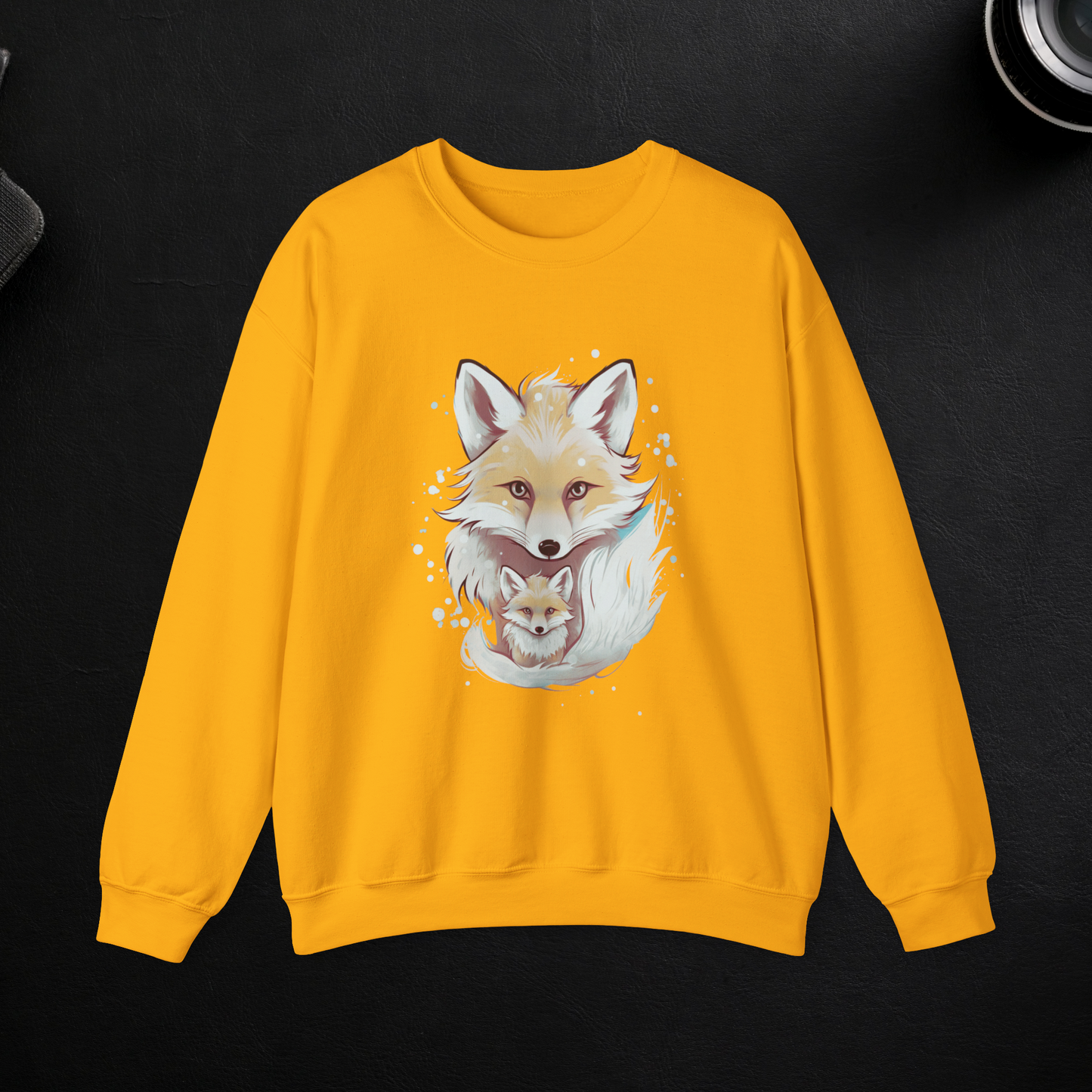 Cozy Cute Fox Cottagecore Sweatshirt | Vintage Forest Witch Aesthetic Sweater with Foxes Sweatshirt   