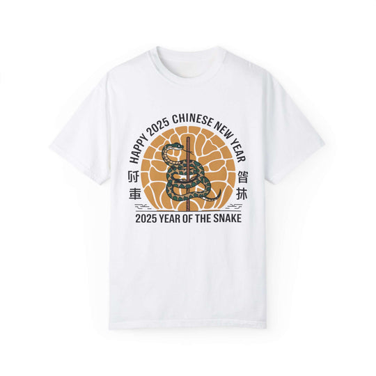 Chinese New Year 2025 Unisex T-Shirt T-Shirt Printify White S