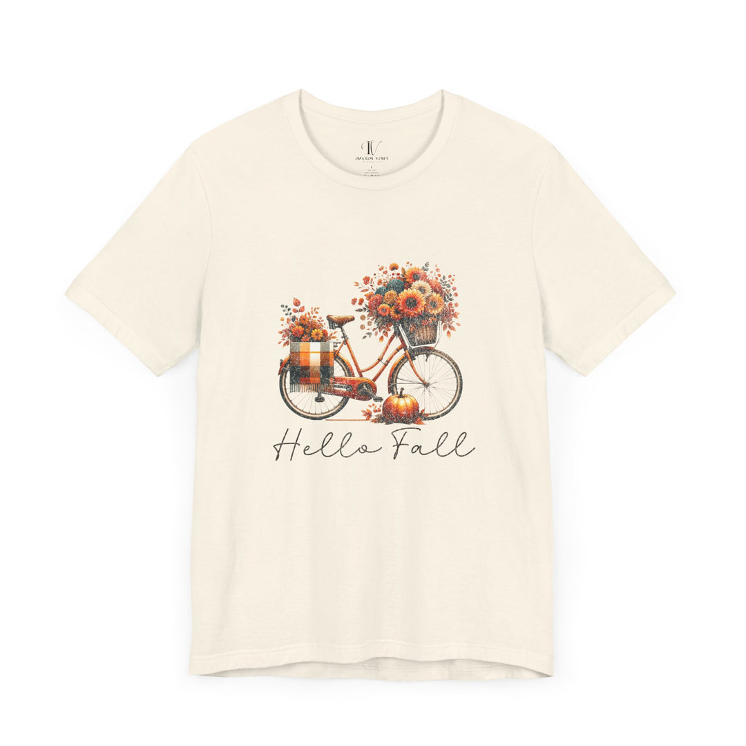 Autumn Bicycle Tee - Hello Fall