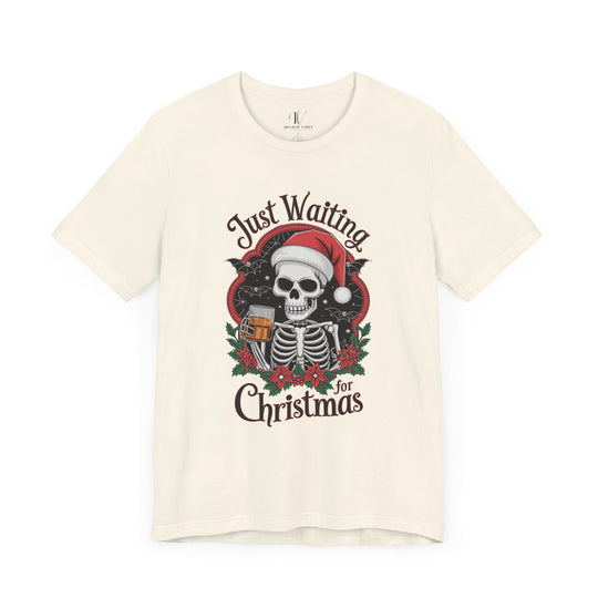 Holiday Skeleton Santa Tee