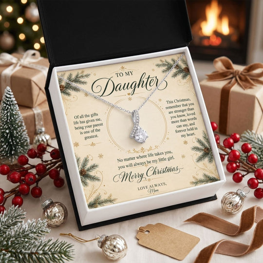 To My Daughter – Christmas Alluring Beauty Necklace