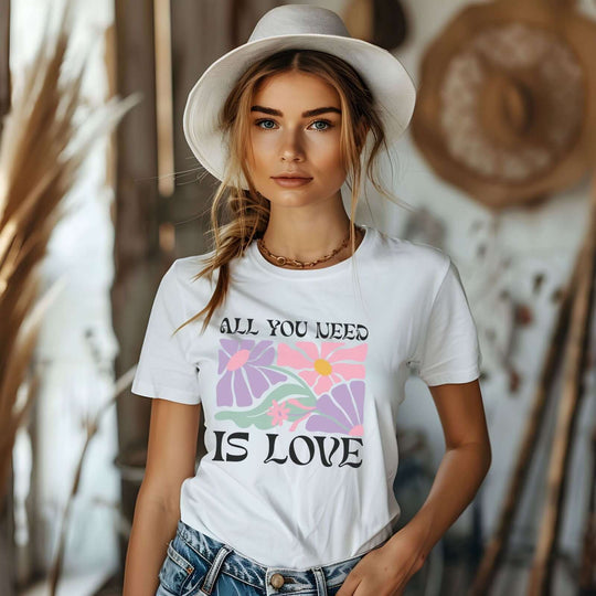 All You Need Is Love: Boho Vibes T-Shirt - Imagin Vibes - 