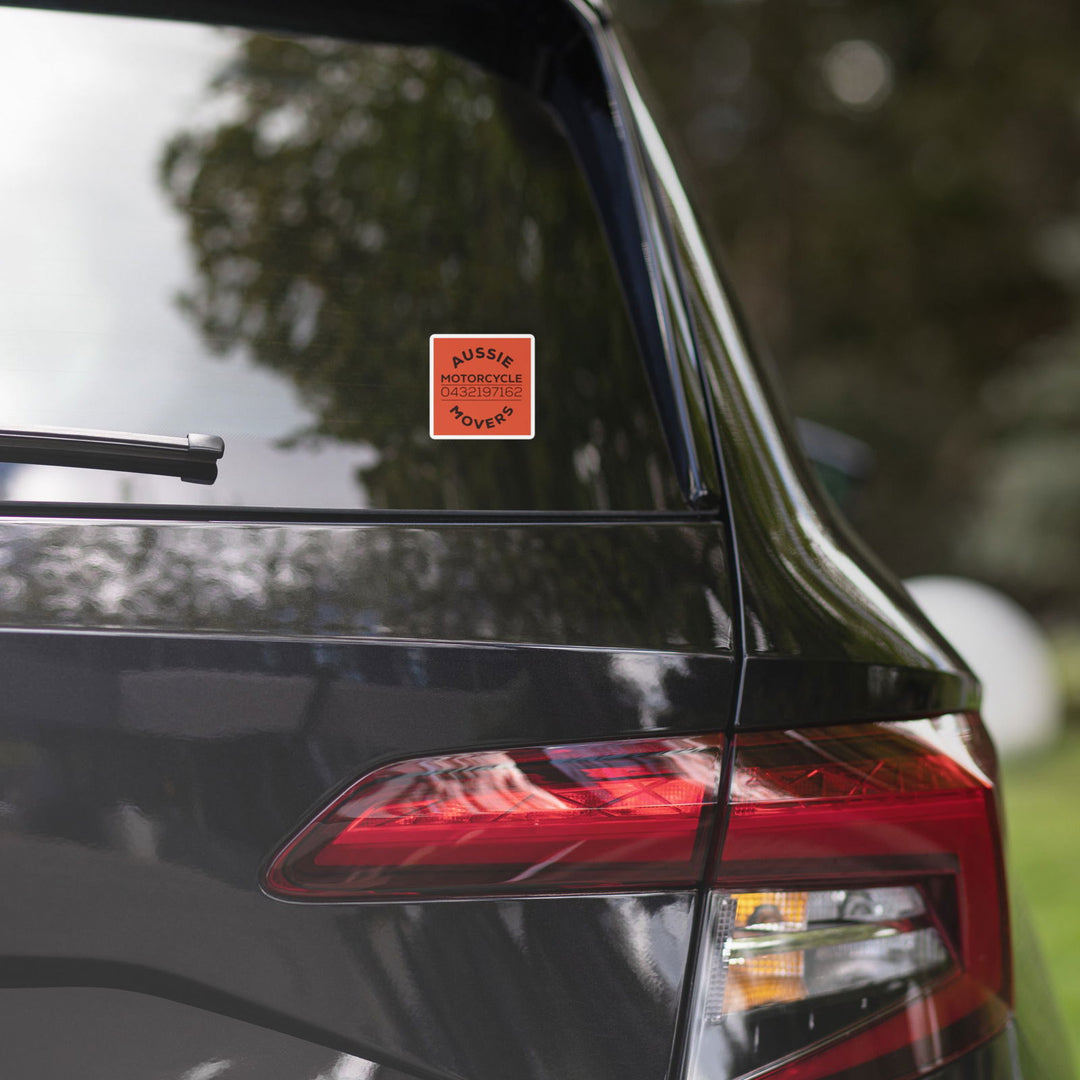 Aussie Motorcycle Movers Sticker - Support the Brand, Stick the Logo Around Imagin Vibes 3″×3″