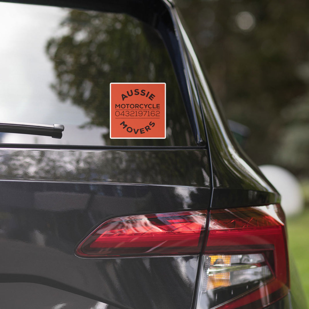 Aussie Motorcycle Movers Sticker - Support the Brand, Stick the Logo Around Imagin Vibes 5.5″×5.5″