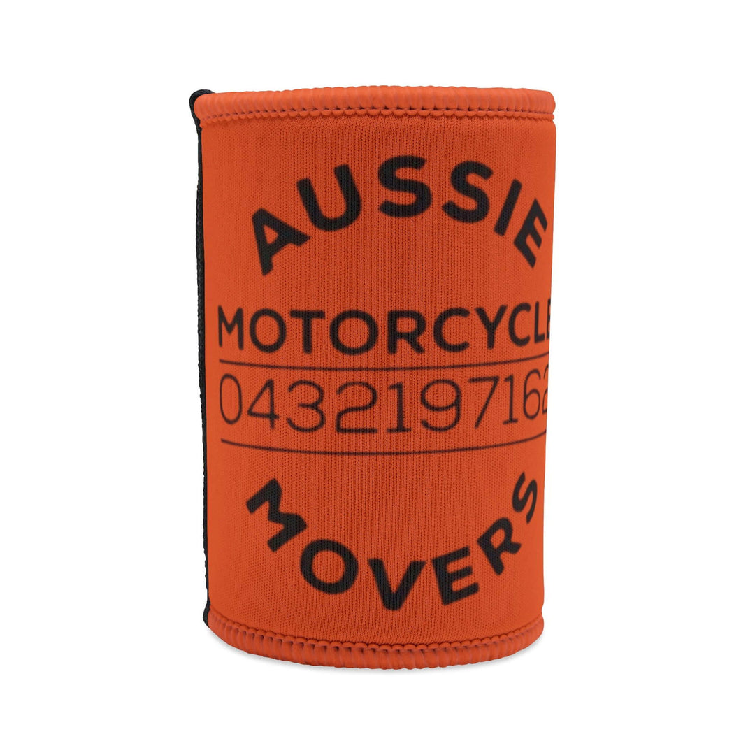 Aussie Motorcycle Movers Supporter Stubby Cooler, Mick Train legendary saying - Imagin Vibes - 