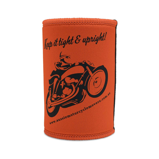 Aussie Motorcycle Movers Supporter Stubby Cooler, Mick Train legendary saying - Imagin Vibes - 