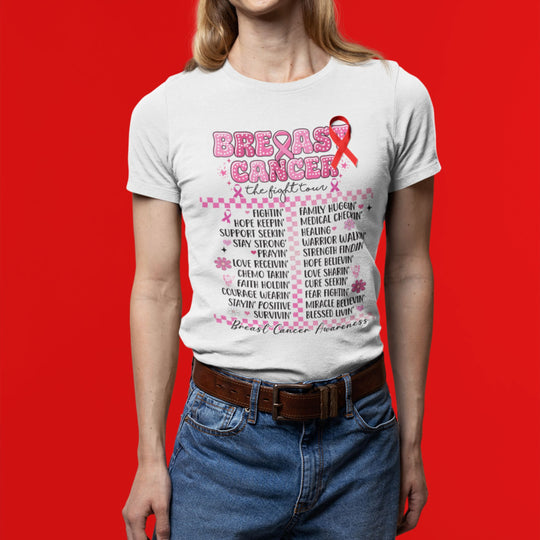 Breast Cancer Awareness Tour T-Shirt