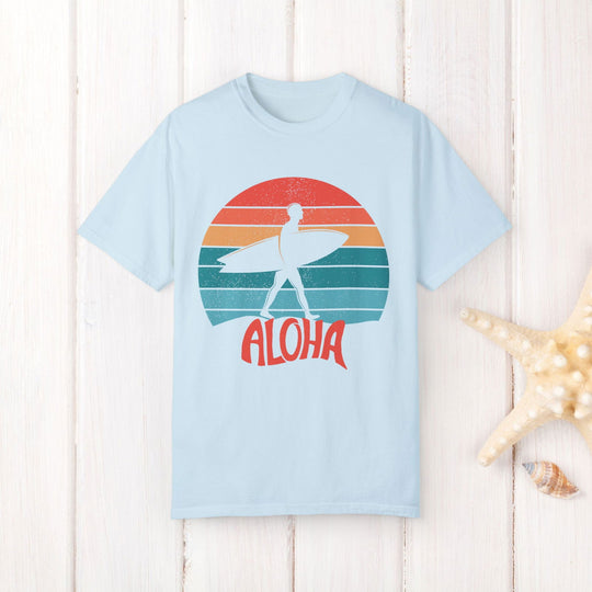 Catch a Vintage Sunset Wave: Surfer Aloha Shirt - Imagin Vibes - 