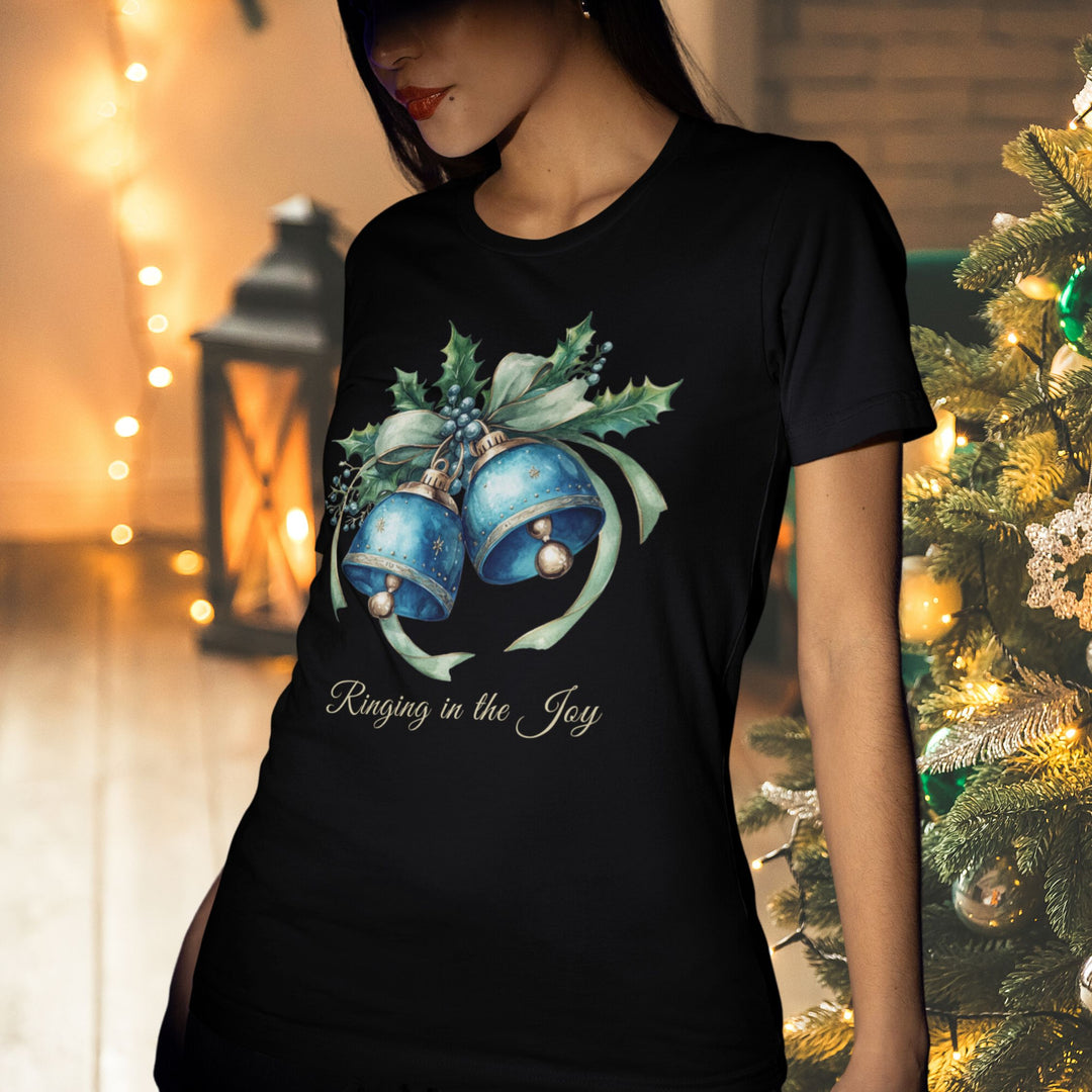 Christmas Bell Tee - Ringing In The Joy T-Shirt Printify