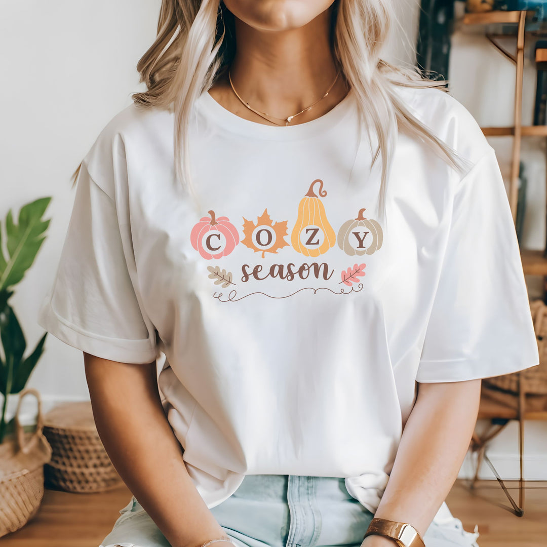 Cozy Season Fall Boho T-Shirt