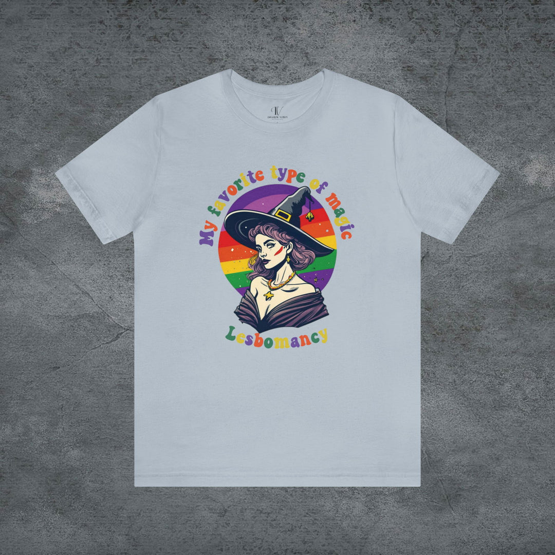 Creep It Real: Rainbow Spooktacular Halloween Tee T-Shirt Printify Light Blue XS