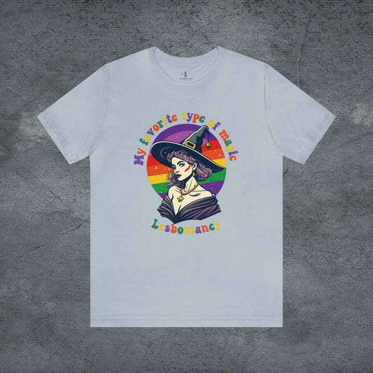 Creep It Real: Rainbow Spooktacular Halloween Tee T-Shirt Printify Light Blue XS