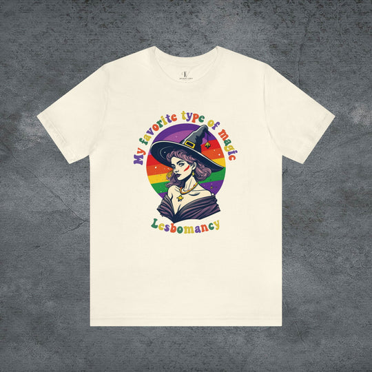 Creep It Real: Rainbow Spooktacular Halloween Tee T-Shirt Printify Natural XS