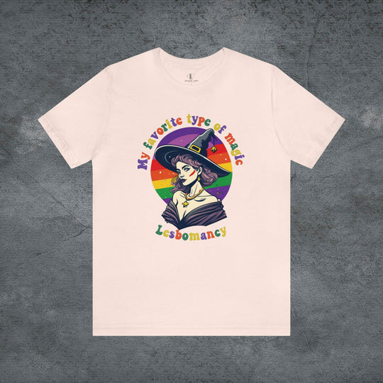 Creep It Real: Rainbow Spooktacular Halloween Tee T-Shirt Printify Soft Pink XS