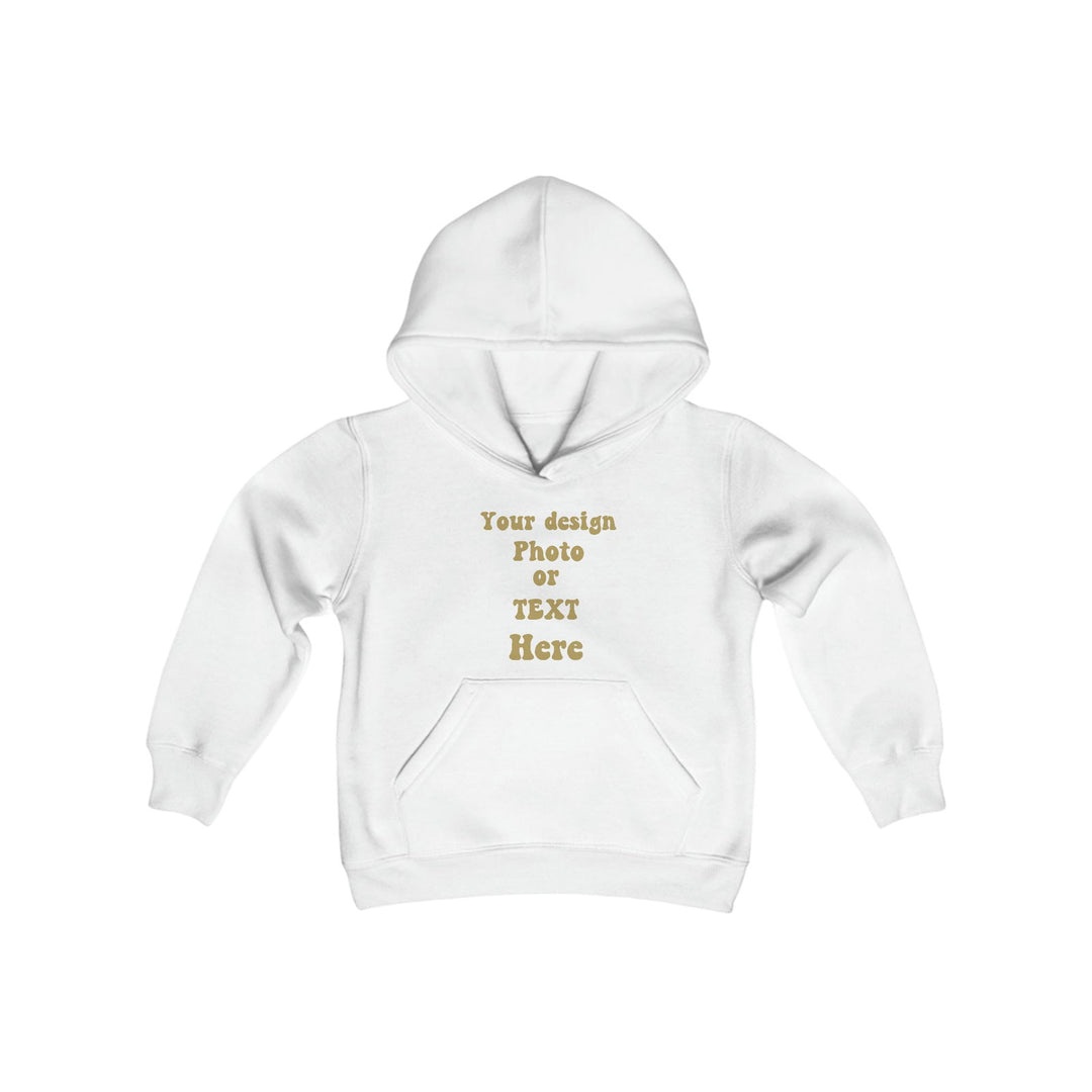 Design Your Own Kids' Hoodie: Text, Photo, or Graphic Kids clothes Printify White S