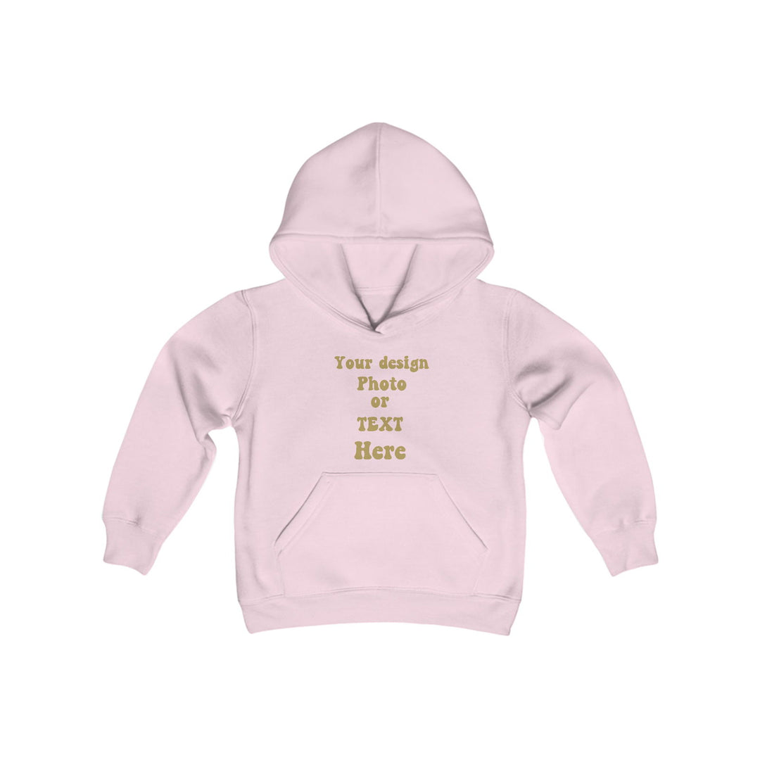 Design Your Own Kids' Hoodie: Text, Photo, or Graphic Kids clothes Printify Light Pink S
