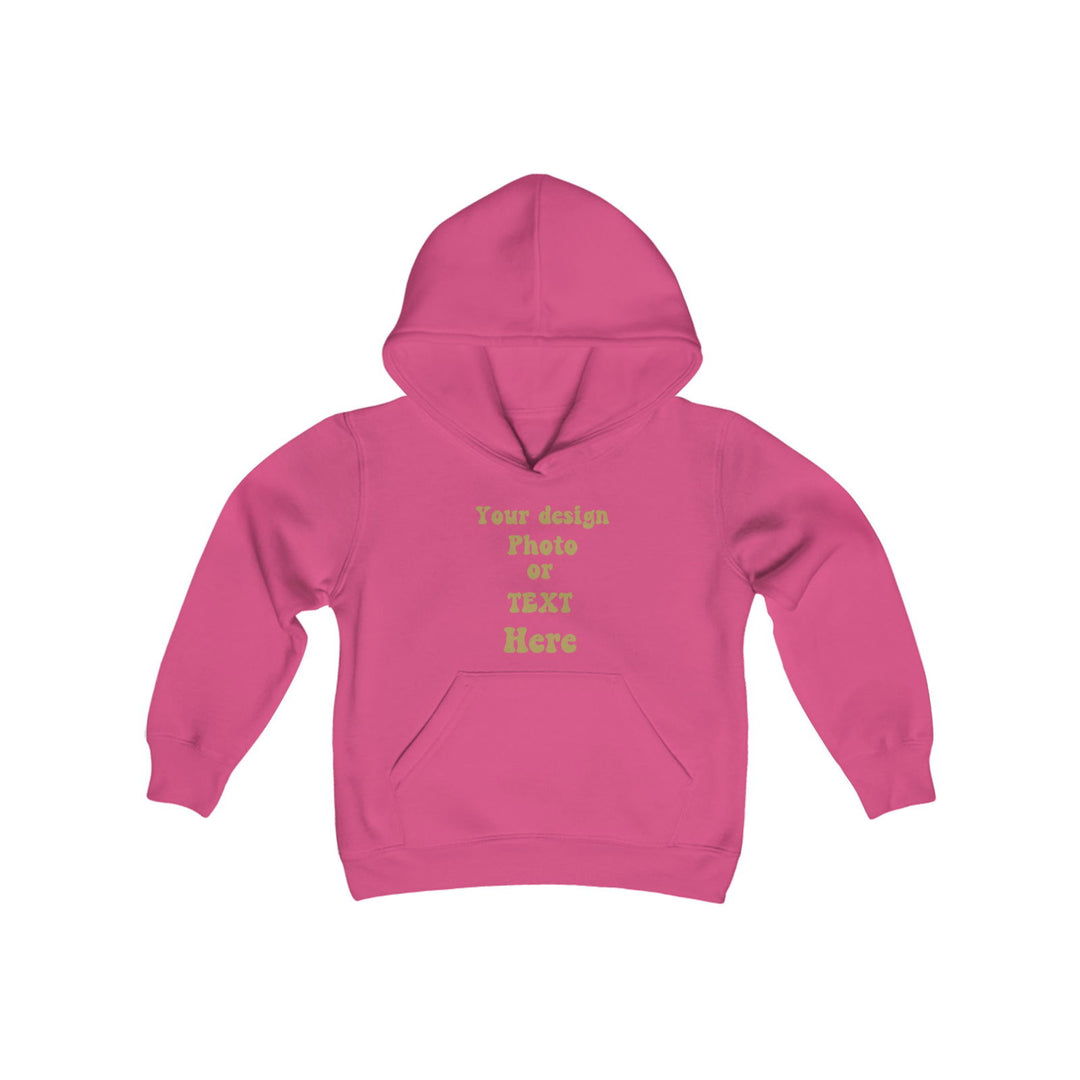 Design Your Own Kids' Hoodie: Text, Photo, or Graphic Kids clothes Printify Heliconia S